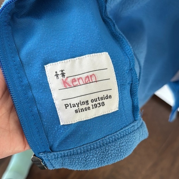 Columbia Blue and Navy Fleece Jacket - Picture 5 of 6